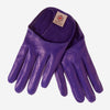 CU4303 (purple) - Women's short Italian leather gloves