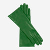 Camilla (green) - Italian "4 button length" cashmere lined leather gloves