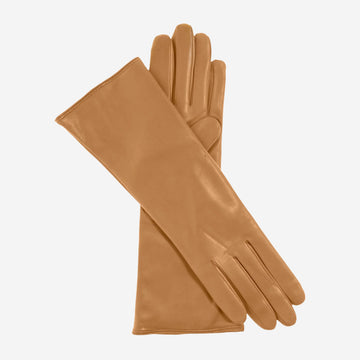 Camilla (vac) - Italian "4 button length" cashmere lined leather gloves