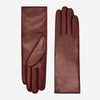Camilla (xb) - Longs gants d'hiver en cuir italien avec luxueuse doublure en cachemire
