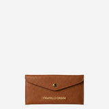 Carmina (cognac) - Italian calf leather women’s wallet