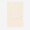 Milano (cream) - 100% cashmere ribbed beanie (unisex)