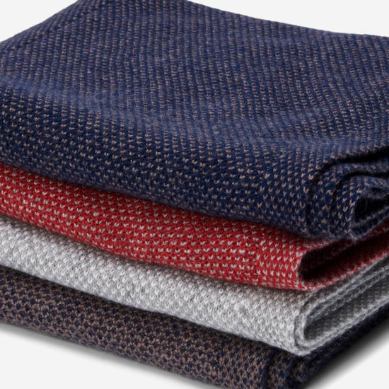 100% cashmere scarf with pattern - Fratelli Orsini - Luxury Cashmere Scarf - Handmade in Italy - 1