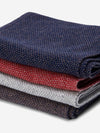 100% cashmere scarf with pattern - Fratelli Orsini - Luxury Cashmere Scarf - Handmade in Italy - 1