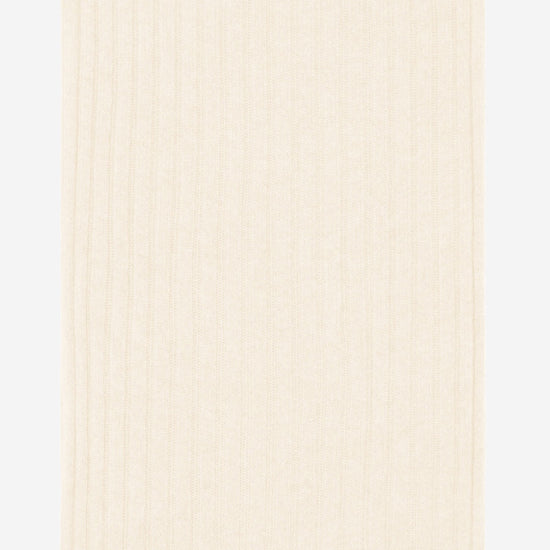 Napoli (cream) - 100% cashmere ribbed scarf (unisex) - Fratelli Orsini - Luxury Cashmere Scarf - Handmade in Italy - 3