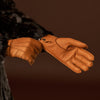 Donatella (brown) – Luxurious Italian peccary leather gloves with cashmere lining - Fratelli Orsini - Luxury Leather Gloves - Handmade in Italy - 7