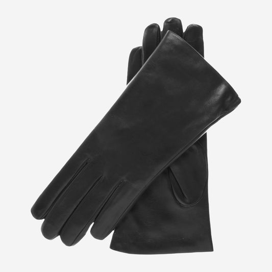 ER4003 (black) - Women's Italian Rabbit Fur Gloves