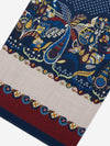 Edoardo (blue) - Soft and lightweight Italian scarf from 100% wool