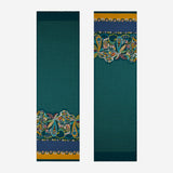 Edoardo (dark green) - Soft and lightweight Italian scarf from 100% wool