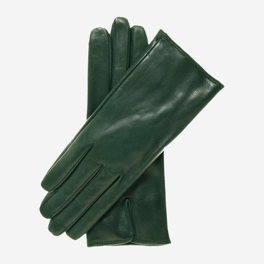 FC04 (forest) - Women's Italian cashmere lined leather gloves