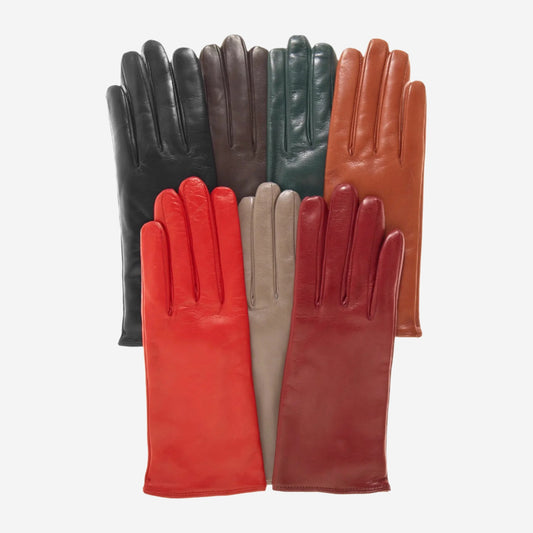 FC04 (taupe) - Women's Italian cashmere lined leather gloves