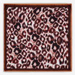 Bruna (brown/orange)- soft and lightweight Italian foulard from pure silk - Fratelli Orsini - Luxury Italian Scarf - Handmade in Italy - 2