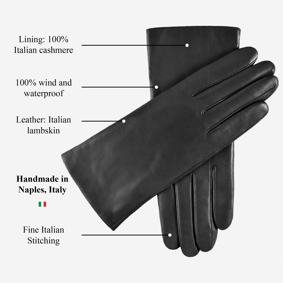 Isabella leather, lining and craftsmanship details