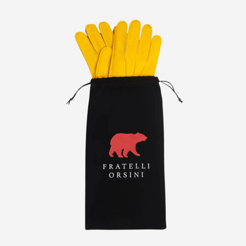 Keep your gloves clean with our velvet bag
