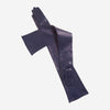 FS15W16 (hblue) - Italian silk lined opera leather gloves - 16-button length