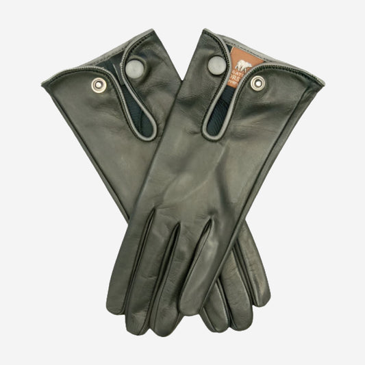 GG4110 (black/grey) - Women's Italian casual car gloves