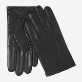 Giovanni (black) - Classic Italian lambskin leather gloves with cashmere lining & touchscreen feature