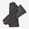 Isabella (anthrazit) - Italienische Lammlederhandschuhe mit Kaschmirfutter