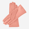 Isabella (pink) - Italian lambskin leather gloves with cashmere lining