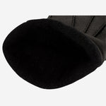 Lorenzo (black) - Italian gloves made of American deerskin leather with cashmere lining - Fratelli Orsini - Luxury Leather Gloves - Handmade in Italy - 3