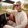 CD4378 (Camel) - Sportliche italienische Damen-Lederhandschuhe
