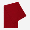 Napoli (red) - 100% cashmere ribbed scarf (unisex)
