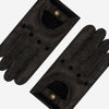 Marcello (black) – Luxurious Italian peccary driving gloves - Fratelli Orsini - Luxury Leather Gloves - Handmade in Italy - 3