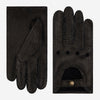 Raffaella (black) – Luxurious Italian peccary driving gloves