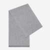 Riccardo (grey & white) - 100% cashmere scarf with pattern
