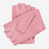 Rossana (pink) – Italienische fingerlose Lammleder-Fahrerhandschuhe