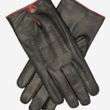 CA3152 (black) - Men's Italian cashmere lined handsewn dress gloves
