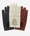 CA3335 (cork) - Handsewn Italian peccary men's driving gloves