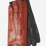 CA3630 (brown) - Men's Italian winter lambskin driving gloves lined in cashmere