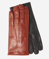 CA3630 (brown) - Men's Italian winter lambskin driving gloves lined in cashmere