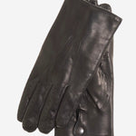 CA3630 (black) - Men's Italian Winter Lambskin Driving Gloves Lined in Cashmere - Leather Gloves Online - Luxury Leather Gloves - 1