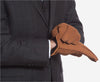 CA3633 (cork) - Handsewn Italian Carpincho Men's Rabbit Fur Lined Dress Gloves - Leather Gloves Online - Luxury Leather Gloves - 7