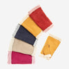 CA4163 (cranberry) - Women's Italian lamb shearling fingerless gloves