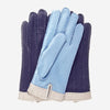 CA4384 (sky) - Women's Italian cashmere lined peccary gloves