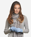 CA4384 (sky) - Women's Italian cashmere lined peccary gloves