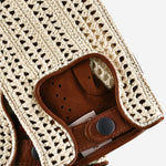 CA4916 (brown) - Leather Gloves Online - Luxury Leather Gloves - 3
