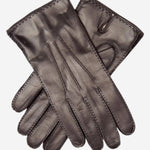 CC3104 (brown) - Men's Handsewn Cashmere Lined Leather Gloves - Leather Gloves Online - Luxury Leather Gloves - 1