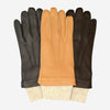 CC3115 (black) - Men's Italian deerskin leather gloves with cashmere lining