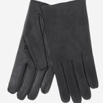 CC3556 (black) - Men's Touchscreen Suede and Lambskin Gloves with Cashmere Lining - Leather Gloves Online - Luxury Leather Gloves - 1