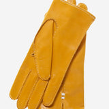 CC4301 (canary) - Women's Handsewn Italian Cashmere Lined Leather Gloves