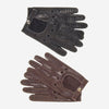 CD3501 (black) - Men's Handsewn Italian Lambskin Leather Driving Gloves