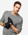 CD3501 (black) - Men's Handsewn Italian Lambskin Leather Driving Gloves - Leather Gloves Online - Luxury Leather Gloves - 2