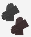 CS3913 (braun) - Herren Touchscreen-Lederhandschuhe mit italienischem Seidenfutter