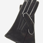 CS4175 (black/white) - Leather Gloves Online - Luxury Leather Gloves - 2