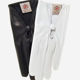 CS4362 (ivory) - Women's Italian Silk Lined Gloves with Center Button