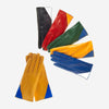 CS4414 (black/white) - Women's Italian Color Blocking Silk Lined Leather Gloves